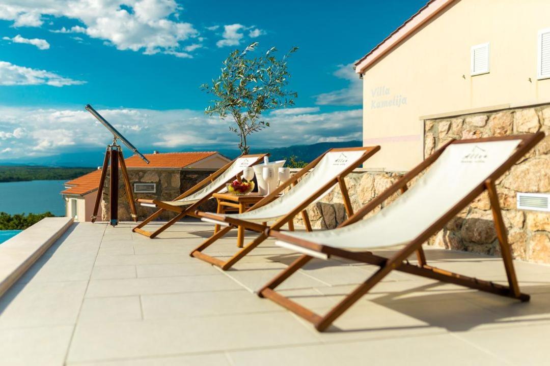 Luxury Villa Allen With Pool Klimno Extérieur photo