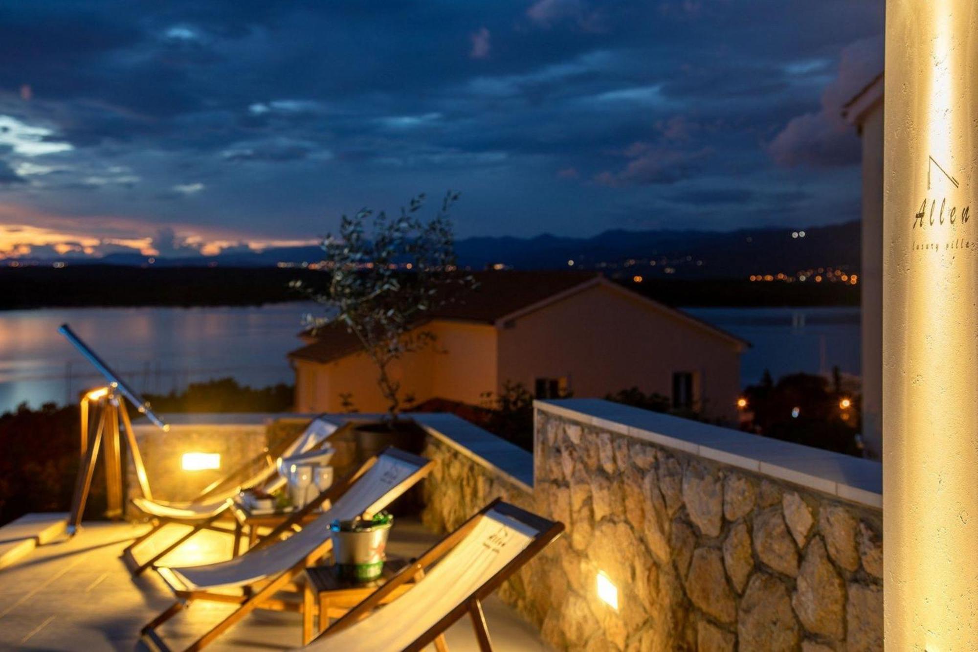 Luxury Villa Allen With Pool Klimno Chambre photo