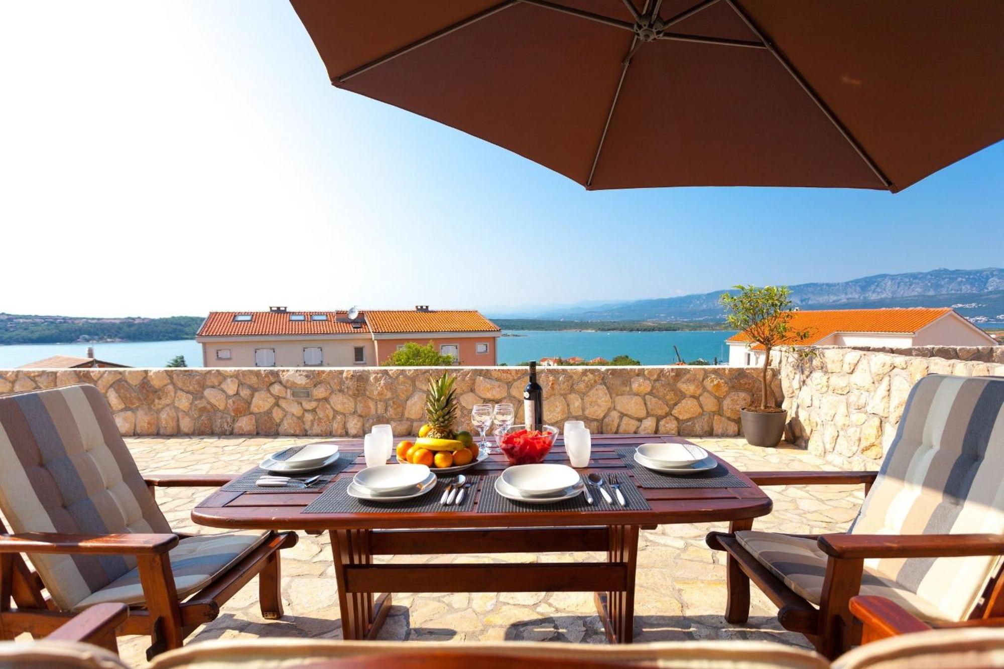 Luxury Villa Allen With Pool Klimno Chambre photo